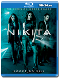 Никита 2 сезон (Blu-ray, блю-рей) 4 диска