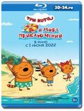 Три кота и море приключений (Blu-ray,блю-рей)