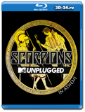 Scorpions - MTV Unplugged In Athens - Hard Rock, Acoustic 2013 (Blu-ray, блю-рей)