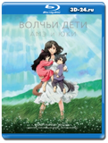 Волчьи дети Амэ и Юки (Blu-ray, блю-рей)