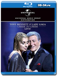 Tony Bennett & Lady Gaga: Cheek to Cheek Live!  (Blu-ray, блю-рей)