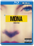 Madonna: The MDNA Tour - Pop, Rock 2013  (Blu-ray, блю-рей)