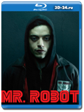 Мистер Робот 3 сезон (Blu-ray,блю-рей) 2 диска